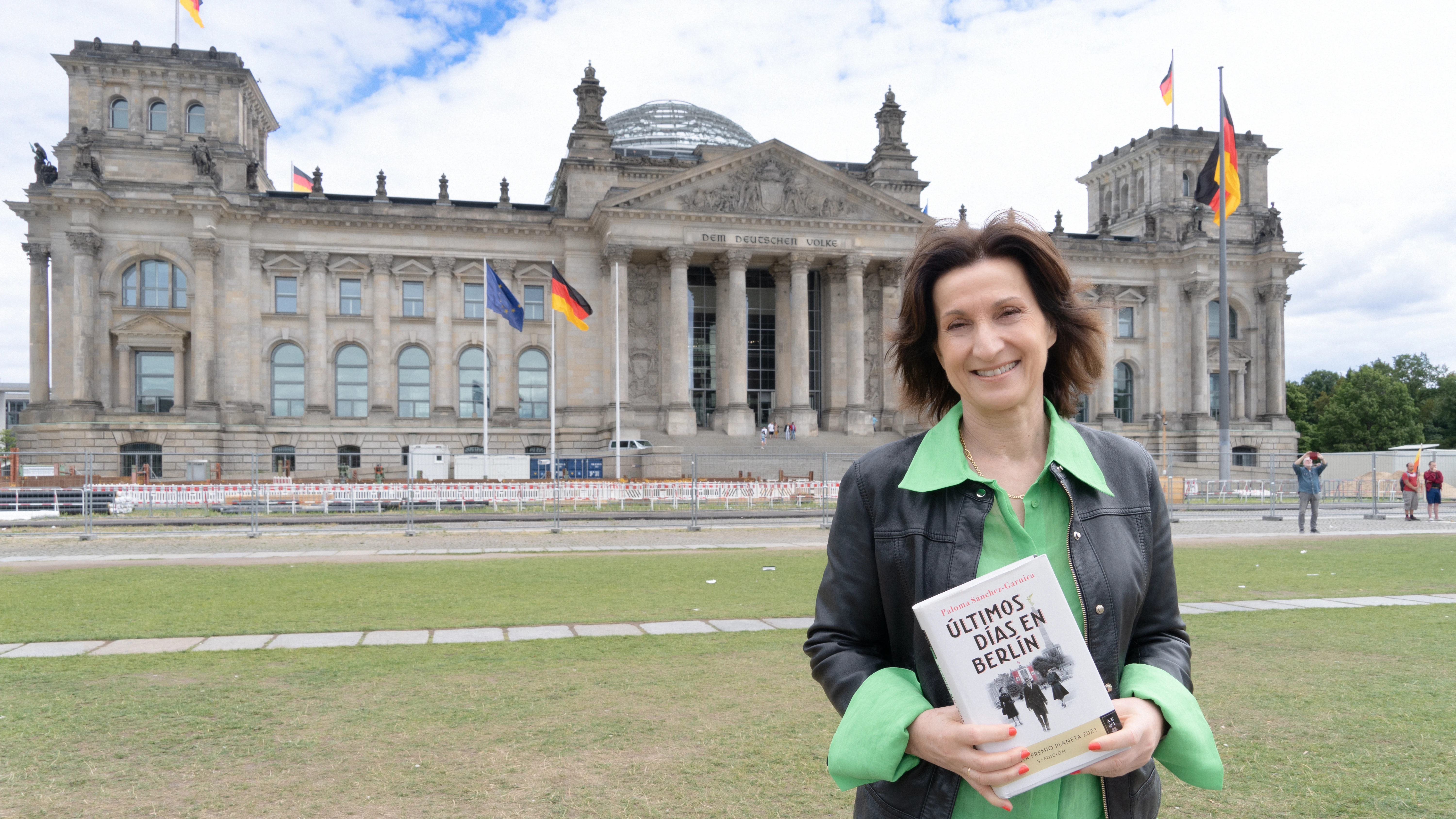 La escritora Paloma Sánchez-Garnica en Berlín
