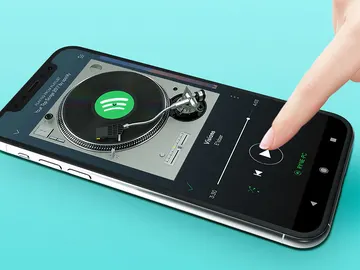 Usando la app de música Usando la app de música