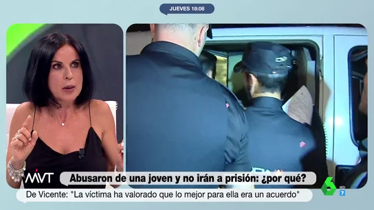 Bea de Vicente, abogada de la joven violada por dos policías en Estepona: "No quería que esto fuera una 'Manada 2'" Bea de Vicente, abogada de la joven violada por dos policías en Estepona: "No quería que esto fuera una 'Manada 2'"