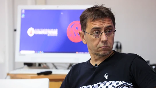 Imagen de archivo de Juan Carlos Monedero, cofundador de Podemos Imagen de archivo de Juan Carlos Monedero, cofundador de Podemos