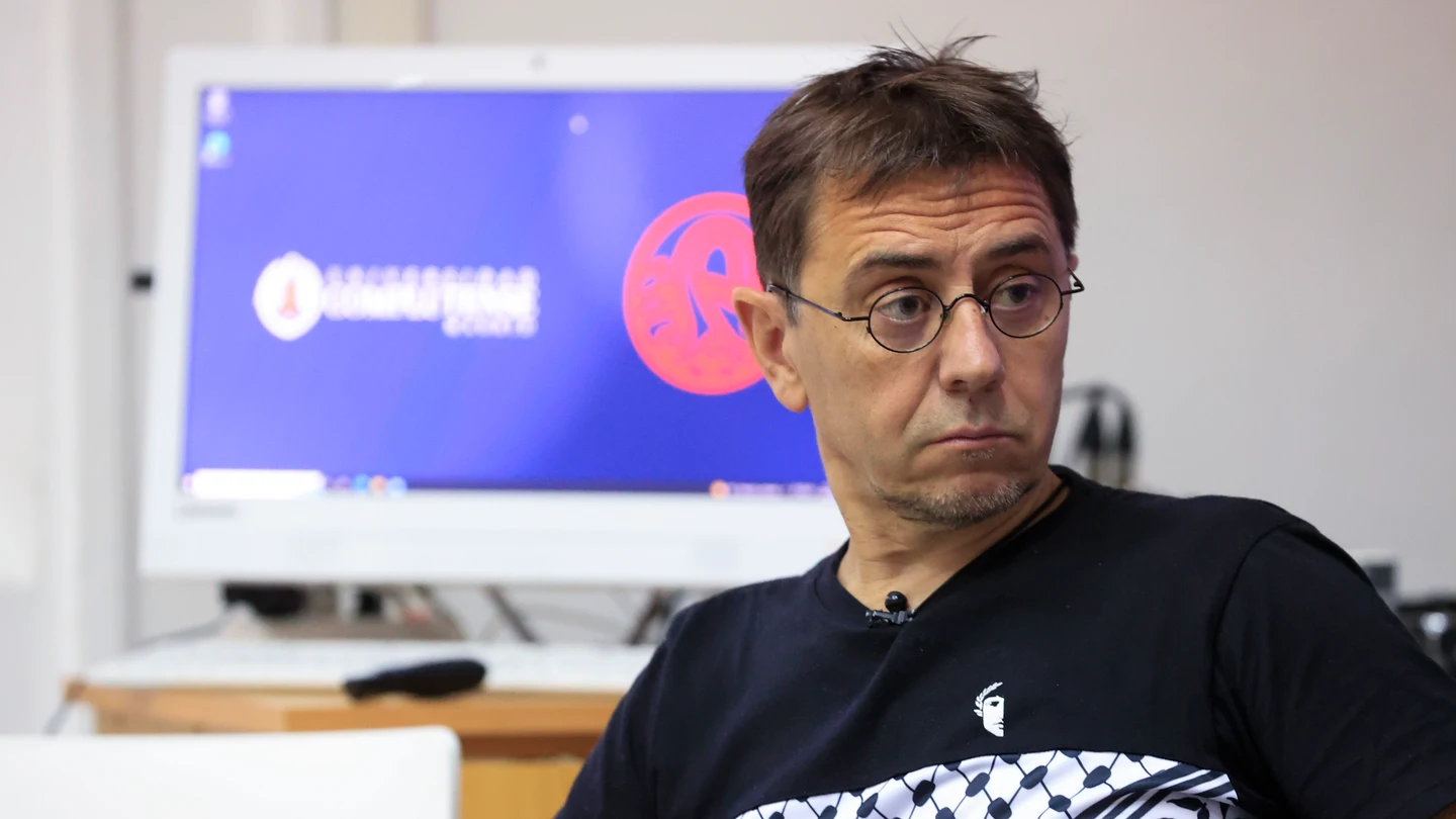 Imagen de archivo de Juan Carlos Monedero, cofundador de Podemos Imagen de archivo de Juan Carlos Monedero, cofundador de Podemos