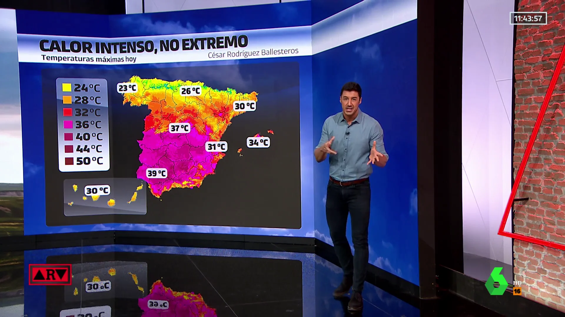 Francisco Cacho, meteorólogo de laSexta