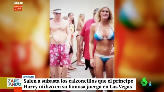 Una stripper subasta unos calzoncillos del príncipe Harry por 800.000 libras Una stripper subasta unos calzoncillos del príncipe Harry por 800.000 libras