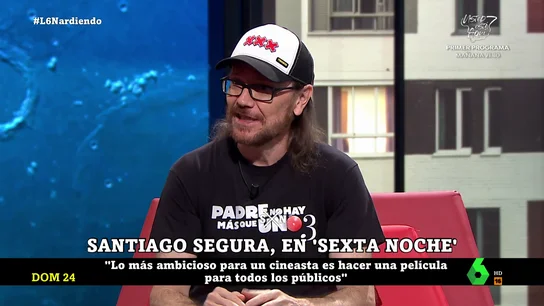 Santiago Segura, en laSexta Noche: "Tener a Sardà y Marhuenda es como un superhéroe de Marvel y otro de DC" Santiago Segura, en laSexta Noche: "Tener a Sardà y Marhuenda es como un superhéroe de Marvel y otro de DC"