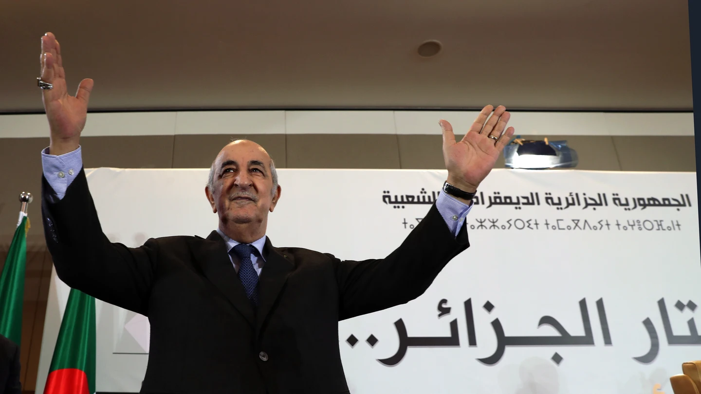 El presidente de Argelia, Abdelmadjid Tebboune, en una imagen de archivo El presidente de Argelia, Abdelmadjid Tebboune, en una imagen de archivo