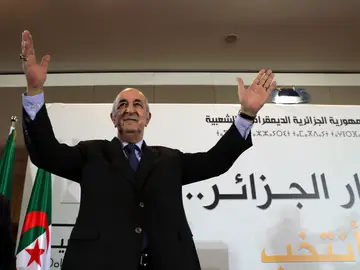El presidente de Argelia, Abdelmadjid Tebboune, en una imagen de archivo