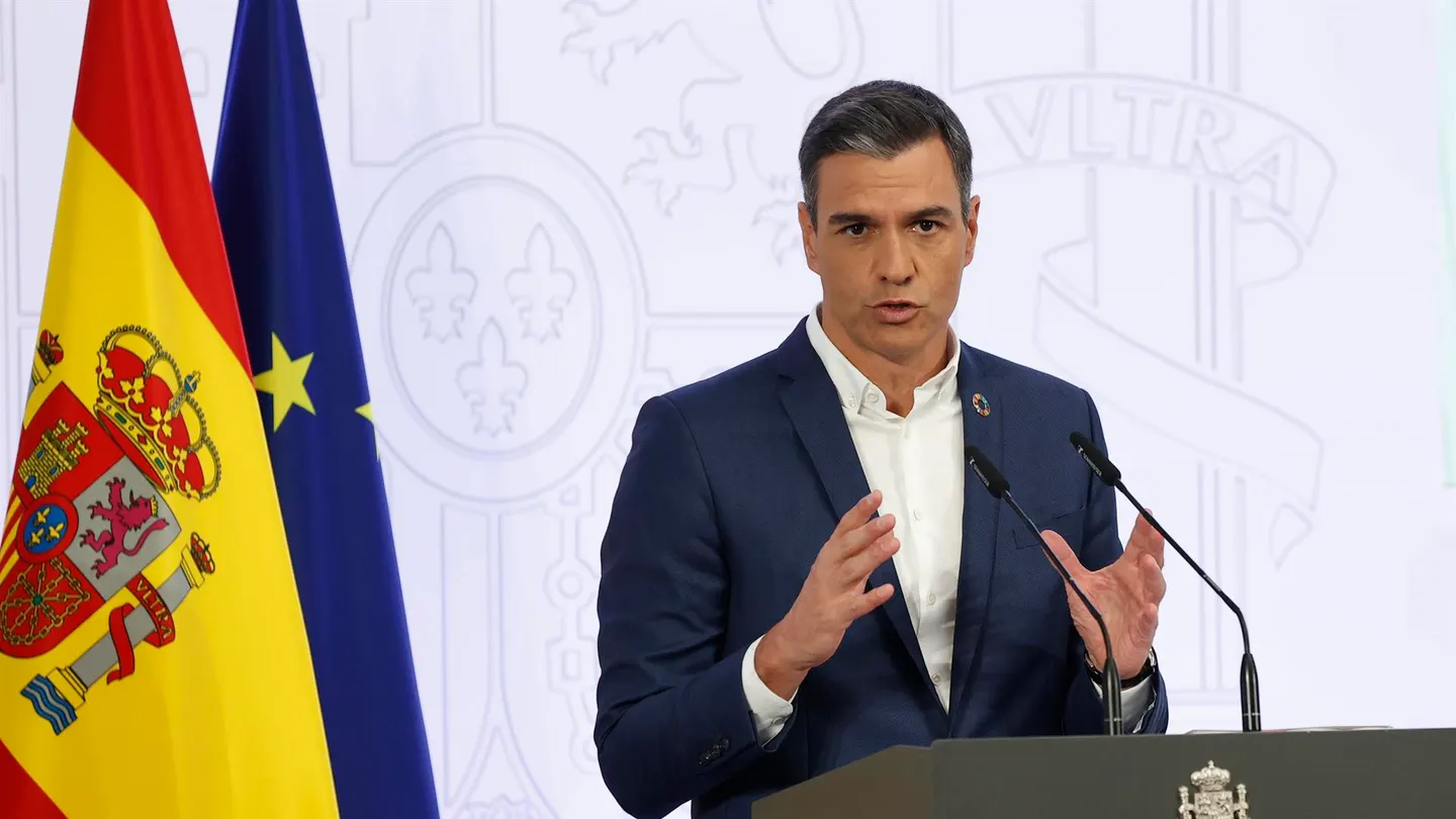 El presidente del Gobierno, Pedro Sánchez, hace balance del curso político antes del parón de las vacaciones. El presidente del Gobierno, Pedro Sánchez, hace balance del curso político antes del parón de las vacaciones.