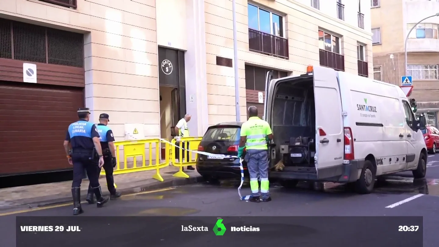 Lugar donde una mujer ha sido asesinada en Tenerife Lugar donde una mujer ha sido asesinada en Tenerife