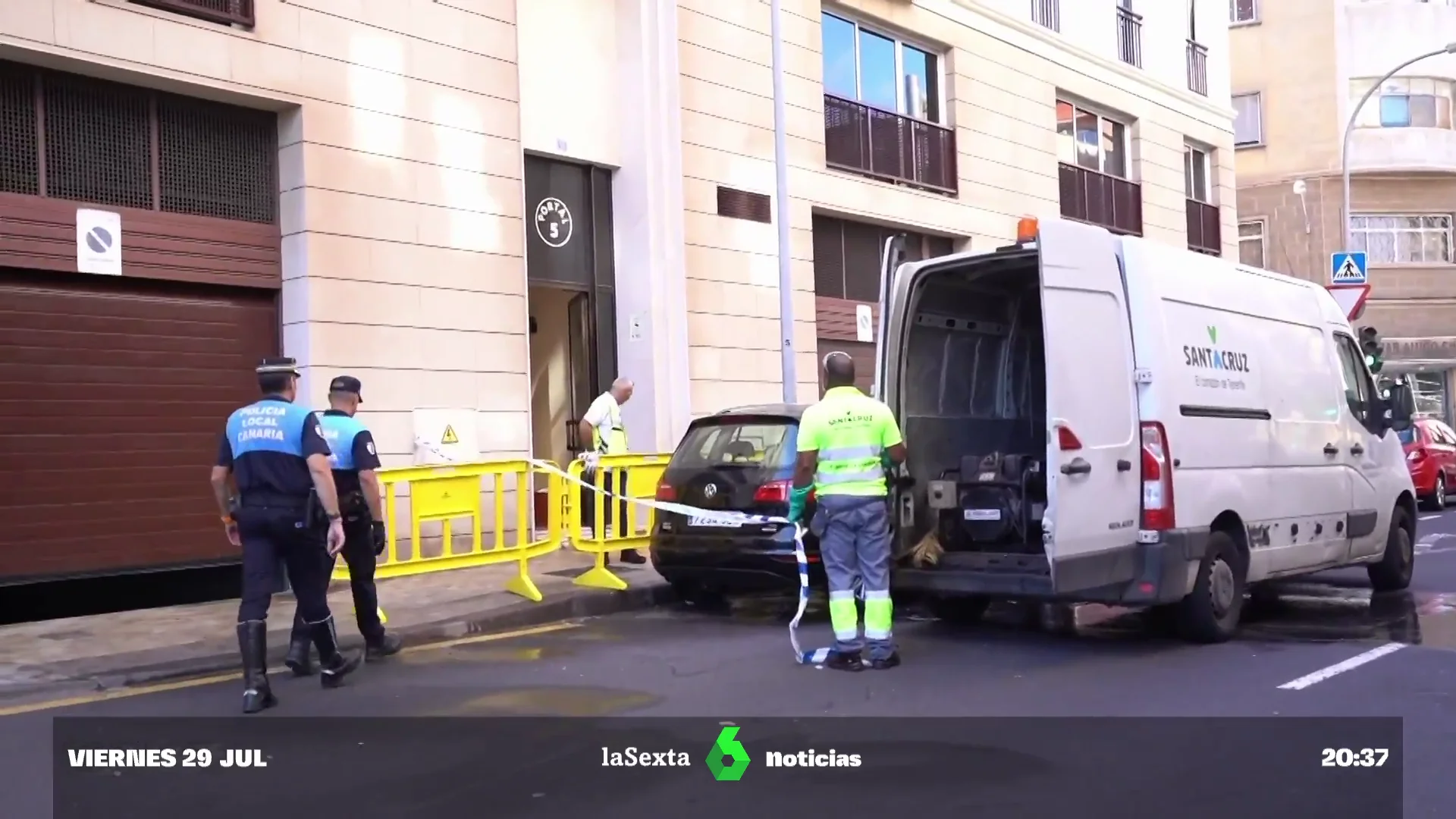 Lugar donde una mujer ha sido asesinada en Tenerife