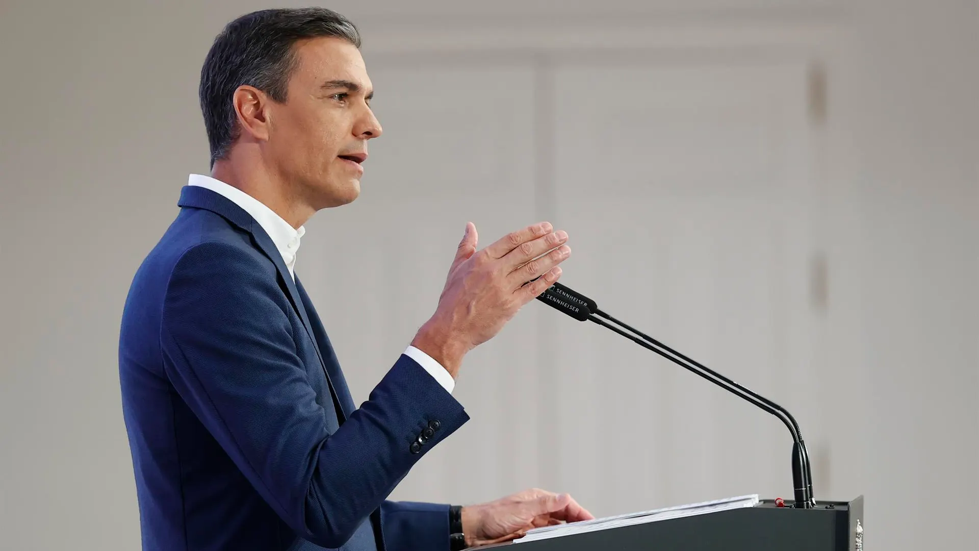 El presidente del Gobierno, Pedro Sánchez, ofrece el tradicional balance del curso político antes del parón de las vacaciones.