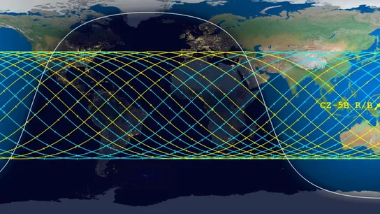 Alerta por la caída de los restos de un cohete chino este fin de semana Alerta por la caída de los restos de un cohete chino este fin de semana