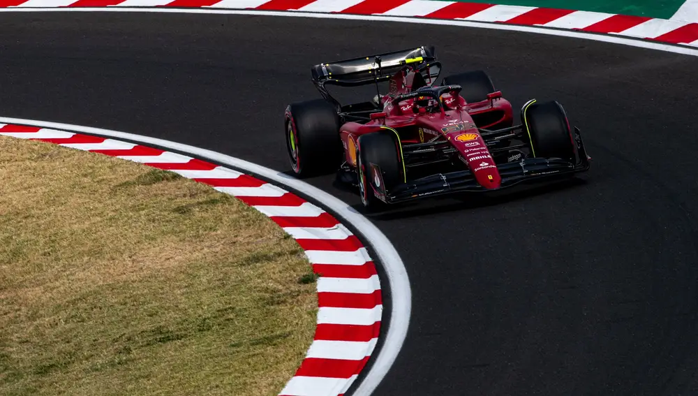 Carlos Sainz saldrá segundo al GP de Hungría