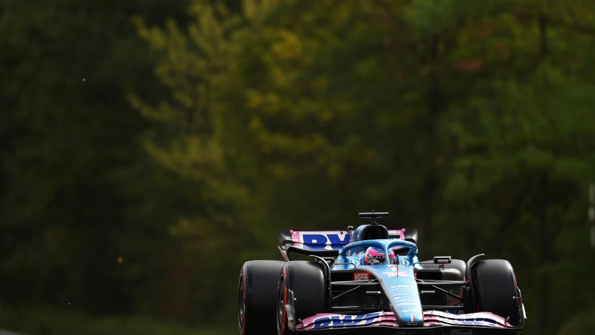 Fernando Alonso, en el GP de Hungría