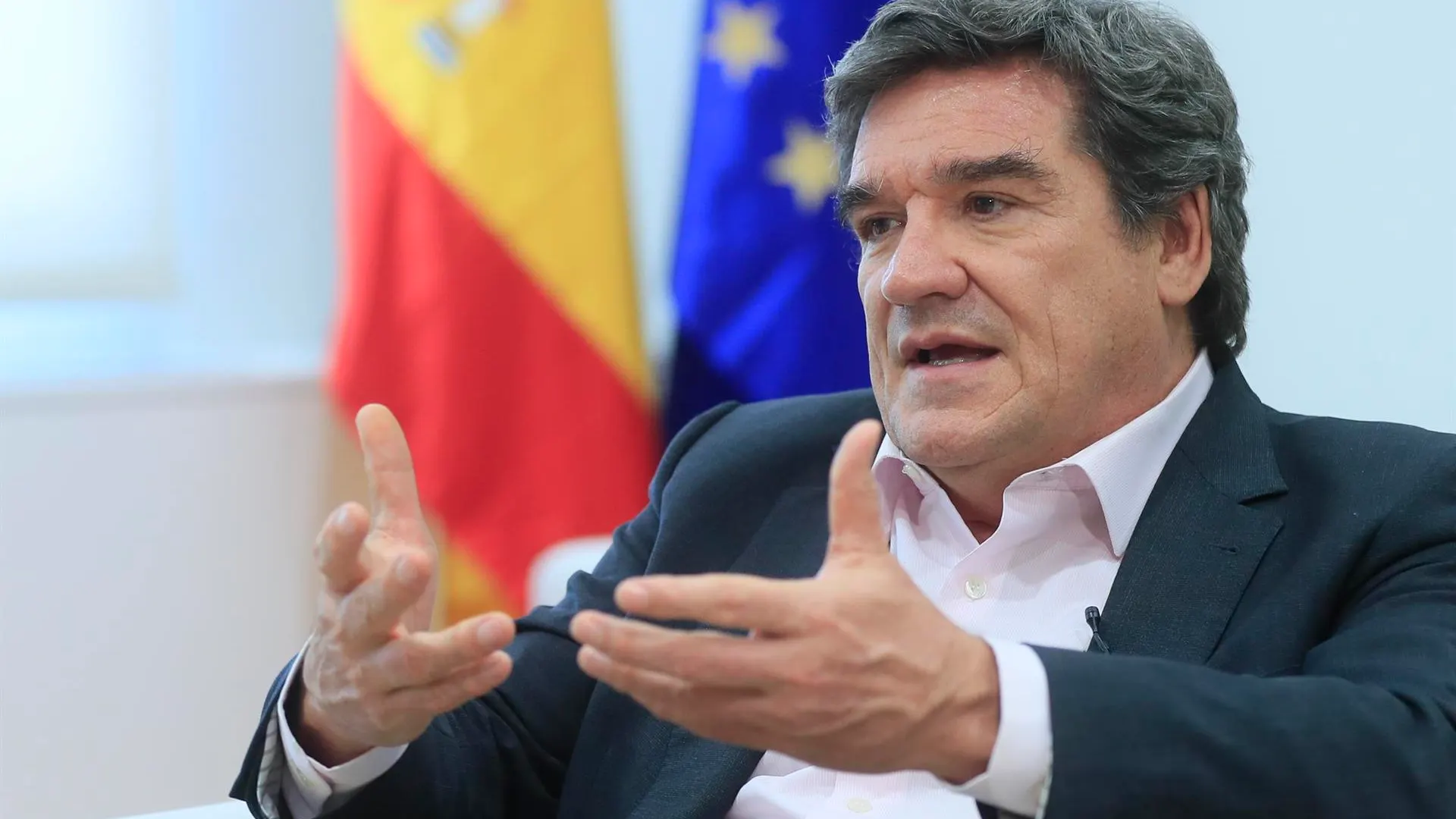 El ministro de Inclusión, Seguridad Social y Migraciones, José Luis Escrivá