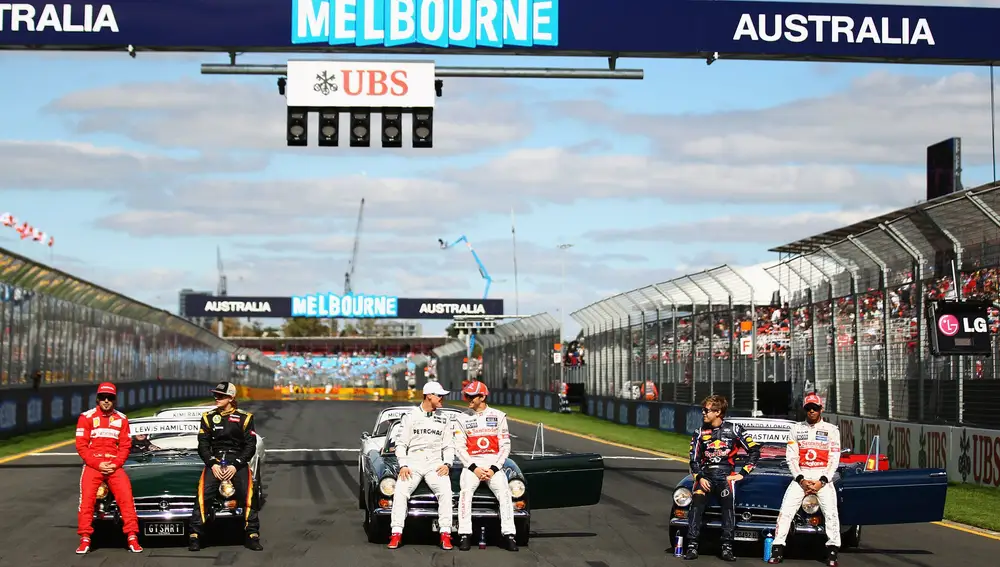 Imagen del Gran Premio de Australia de 2012