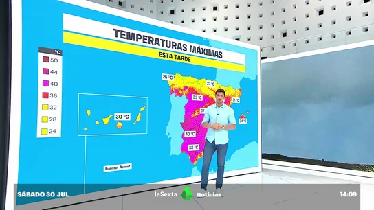 El mes de julio se despide entre fuertes tormentas, rachas de viento, calor y altas temperaturas generalizadas El mes de julio se despide entre fuertes tormentas, rachas de viento, calor y altas temperaturas generalizadas