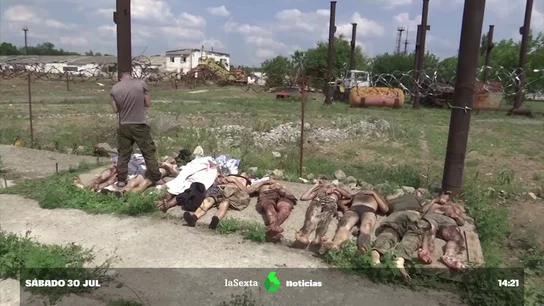 Al menos 53 soldados han muerto en el bombardeo a una prisión en Donetsk Al menos 53 soldados han muerto en el bombardeo a una prisión en Donetsk