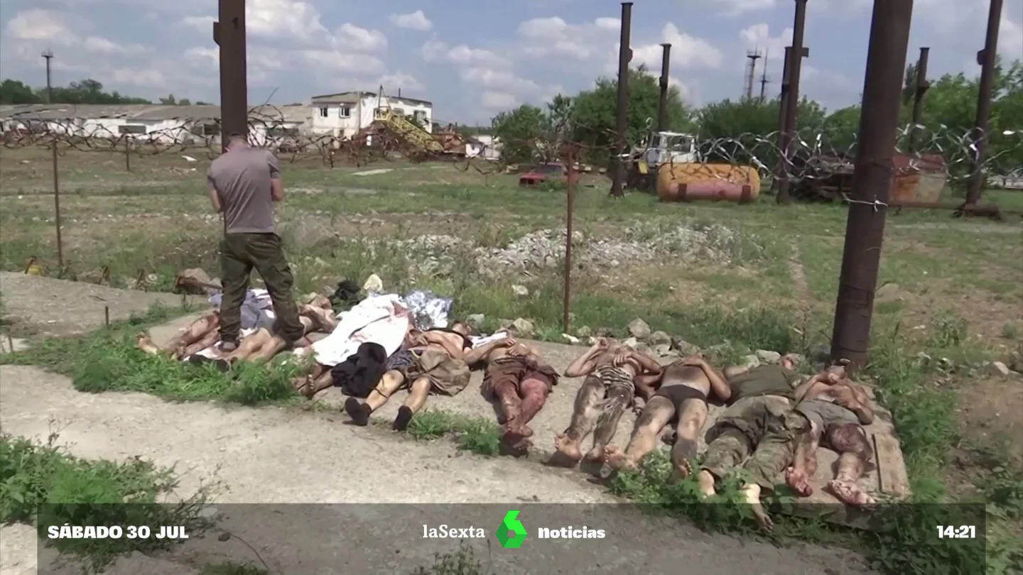 Al menos 53 soldados han muerto en el bombardeo a una prisión en Donetsk Al menos 53 soldados han muerto en el bombardeo a una prisión en Donetsk
