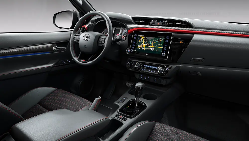 Toyota Hilux GR-Sport interior