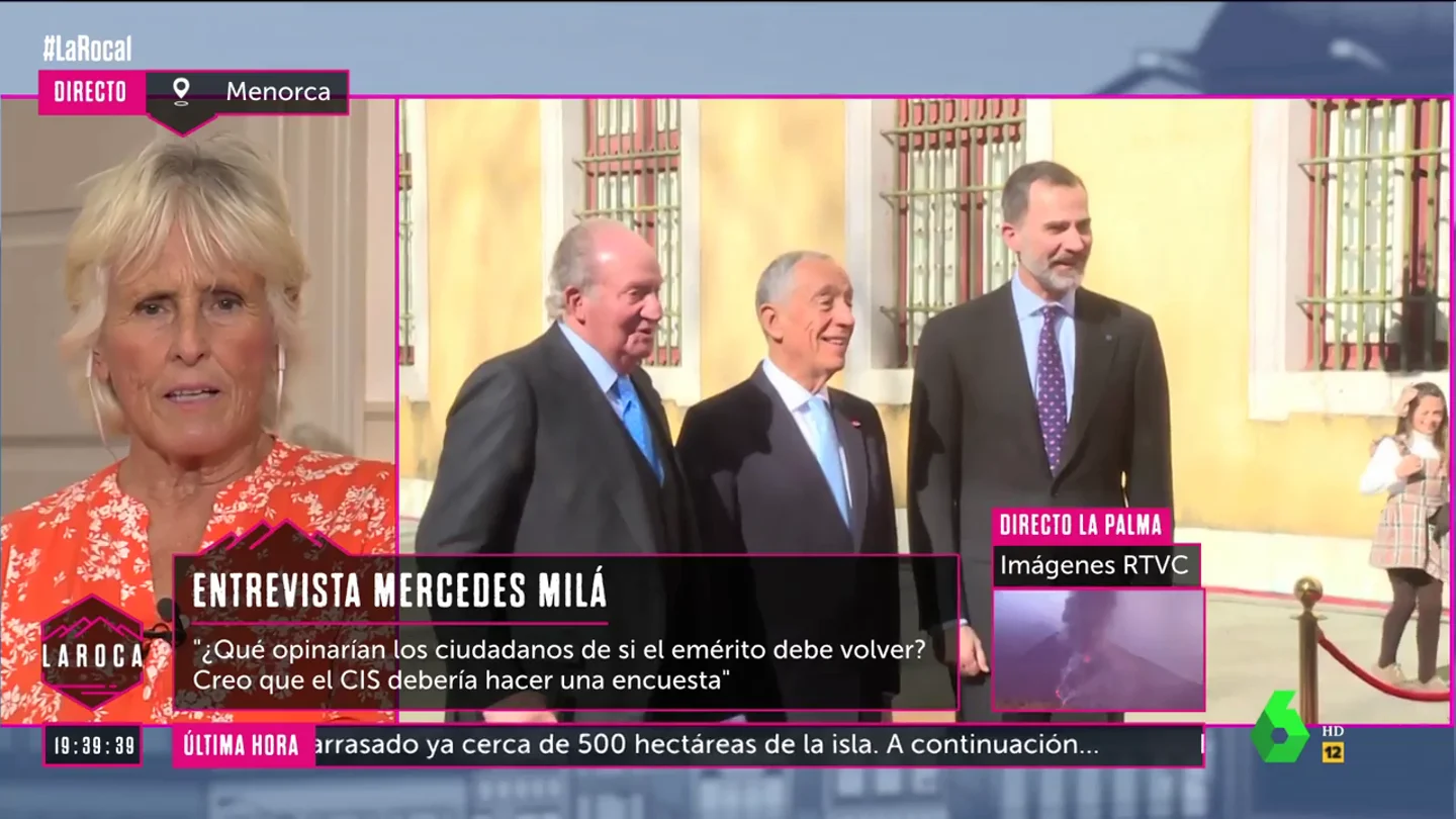 Mercedes Milá en La Roca Mercedes Milá en La Roca