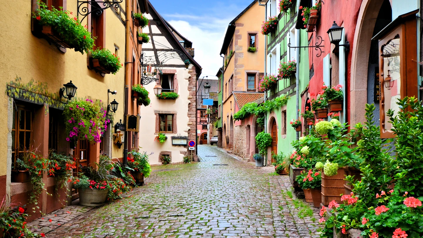 Pueblo de la Alsacia Francesa, Riquewihr Pueblo de la Alsacia Francesa, Riquewihr
