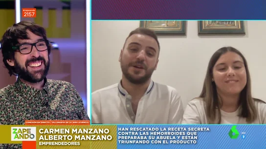Dos emprendedores comercializan la receta secreta de su abuela para calmar las hemorroides: así es la loción contra las almorranas "Les va de culo"