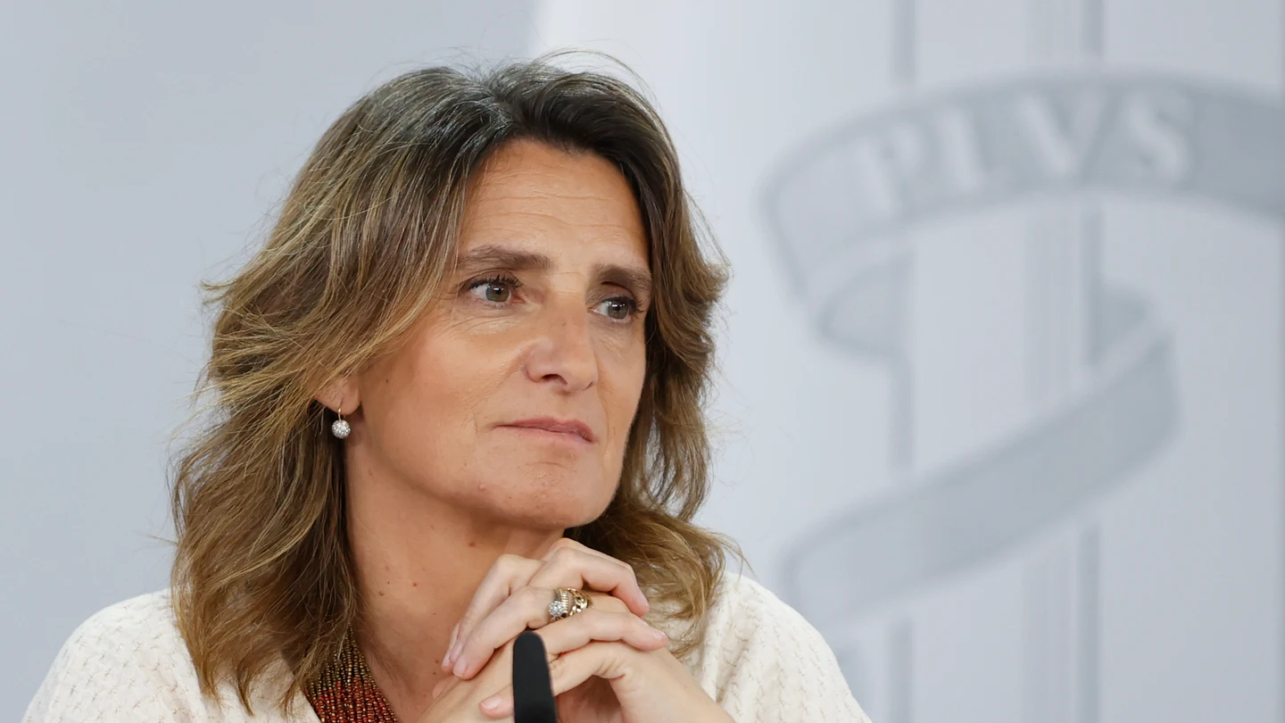 Teresa Ribera, en la rueda de prensa tras el Consejo de Ministros Teresa Ribera, en la rueda de prensa tras el Consejo de Ministros