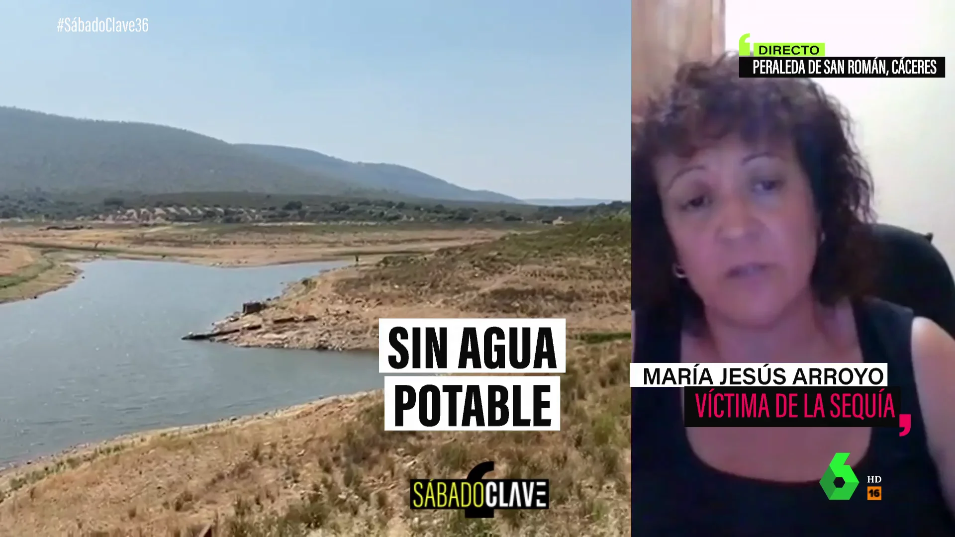 Más de tres meses sin agua potable. Estos son los efectos de la sequía en un pueblo de Cáceres