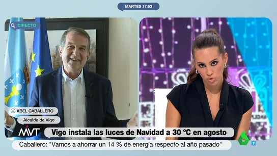 Abel Caballero y Marina Valdés chocan por las luces de Navidad de Vigo: "¿Era el mejor día?" Abel Caballero y Marina Valdés chocan por las luces de Navidad de Vigo: "¿Era el mejor día?"