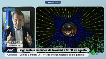Abel Caballero defiende sus luces de Navidad: "Vamos a ahorrar un 14%, el doble de lo que pide el Gobierno"