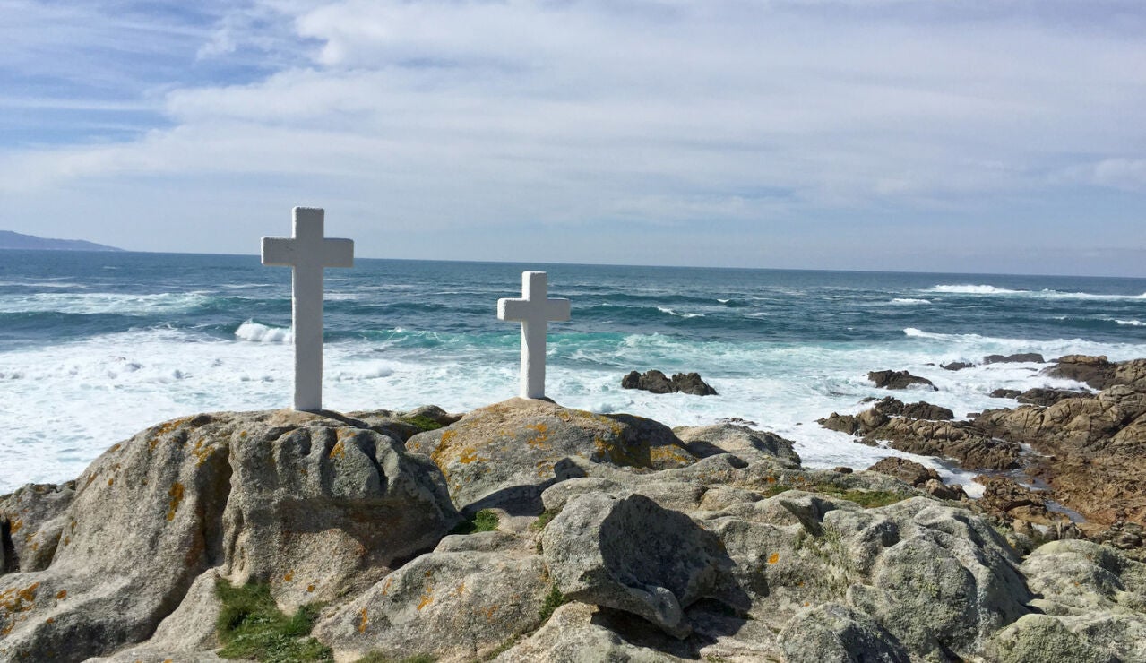 Cruces de Os Percebeiros. Punta Roncudo. Costa da Morte