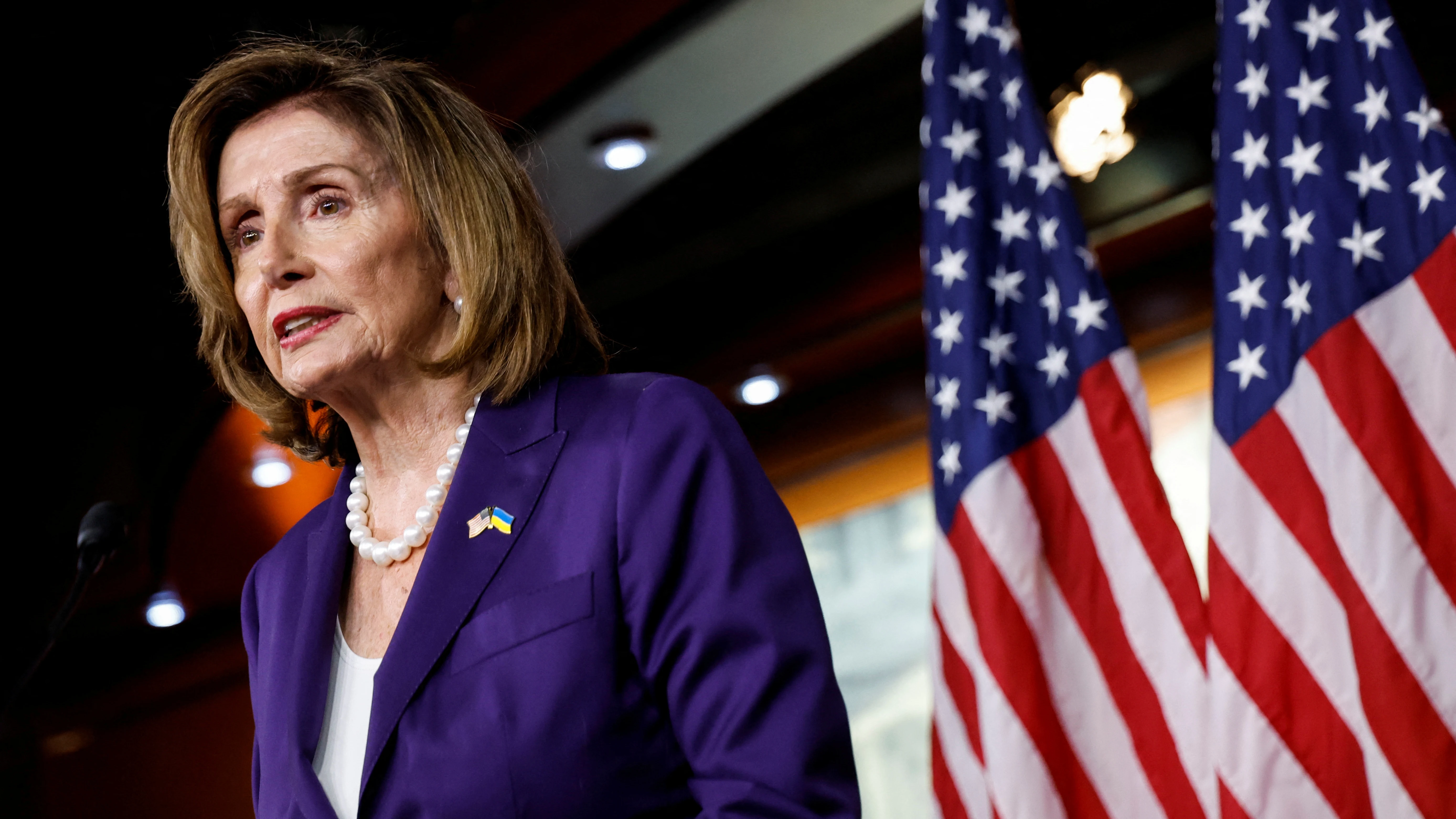 Nancy Pelosi, presidenta de la Cámara de Representantes de Estados Unidos