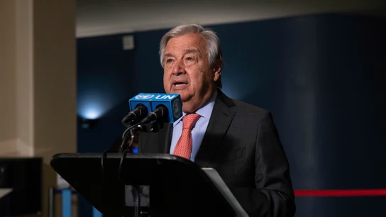 António Guterres, secretario general de la ONU António Guterres, secretario general de la ONU
