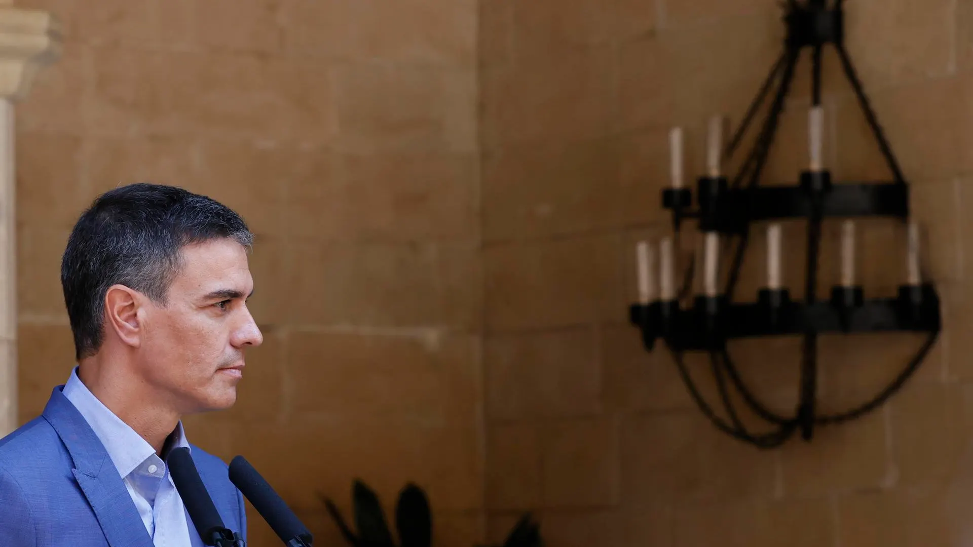 El presidente del Gobierno, Pedro Sánchez