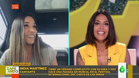India Martínez desvela su ritual antes de cada concierto India Martínez desvela su ritual antes de cada concierto