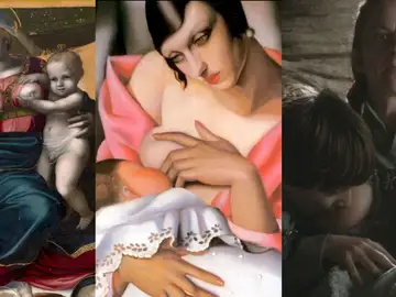Pintura, cine, series, fotografía...: el mundo de la cultura se rinde ante la lactancia materna