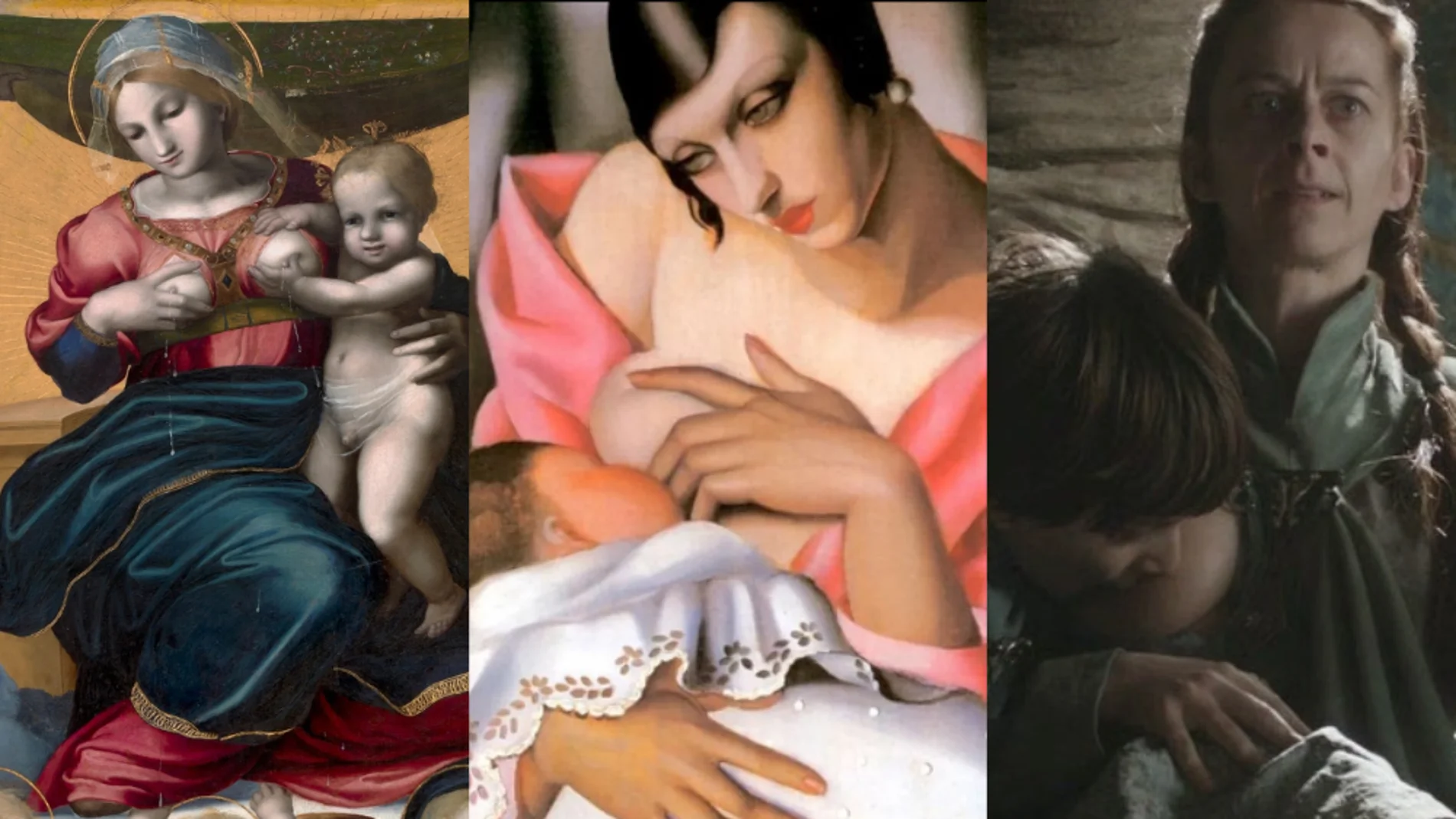 Pintura, cine, series, fotografía...: el mundo de la cultura se rinde ante la lactancia materna