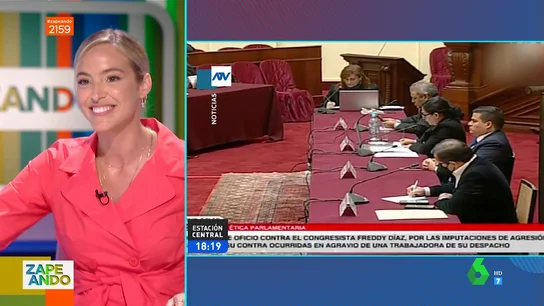 Vídeo viral de una congresista que se tira un eructo Vídeo viral de una congresista que se tira un eructo