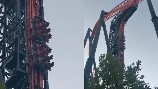 Atrapados en una atracción del Parque de Atracciones de Madrid Atrapados en una atracción del Parque de Atracciones de Madrid