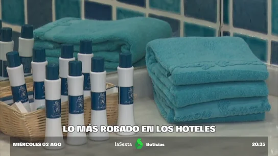 Toallas, albornoces... y hasta colchones: estos son los objetos más robados en los hoteles españoles Toallas, albornoces... y hasta colchones: estos son los objetos más robados en los hoteles españoles
