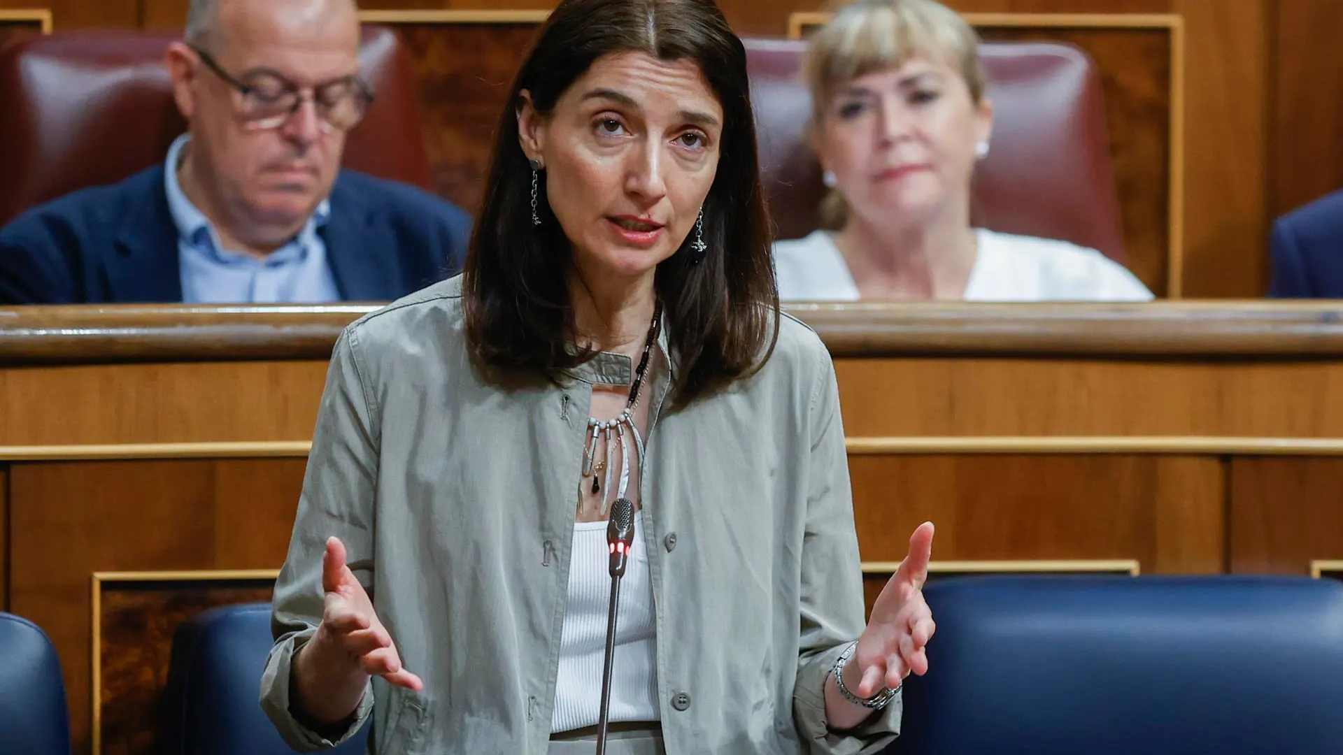 La ministra de Justicia, Pilar Llop, en el Congreso de los Diputados