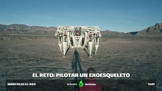 Se busca Iron Man: esta es la oferta para pilotar un exoesqueleto de cuatro toneladas que podría cambiar el deporte Se busca Iron Man: esta es la oferta para pilotar un exoesqueleto de cuatro toneladas que podría cambiar el deporte