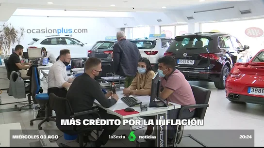 La inflación dispara la demanda de créditos personales y endeuda más a las familias de rentas bajas La inflación dispara la demanda de créditos personales y endeuda más a las familias de rentas bajas