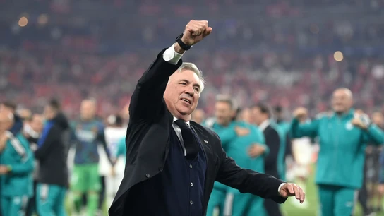 Carlo Ancelotti, tras ganar la final de la Champions el pasado mes de mayo Carlo Ancelotti, tras ganar la final de la Champions el pasado mes de mayo