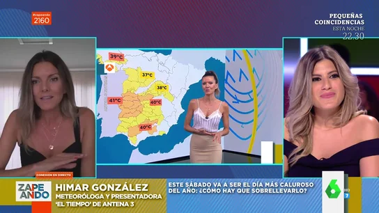 La advertencia de la meteoróloga Himar González: las altas temperaturas durarán hasta octubre La advertencia de la meteoróloga Himar González: las altas temperaturas durarán hasta octubre