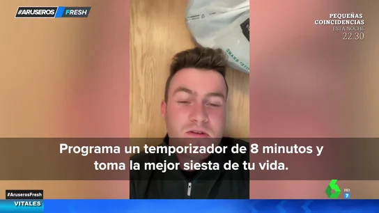 Truco para dormir la siesta en ocho minutos Truco para dormir la siesta en ocho minutos
