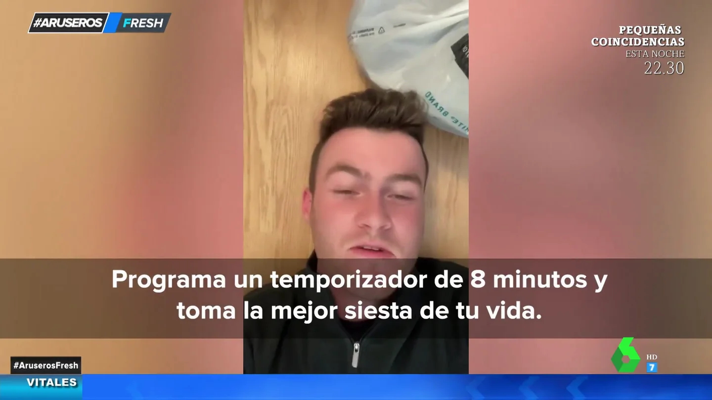 Truco para dormir la siesta en ocho minutos Truco para dormir la siesta en ocho minutos