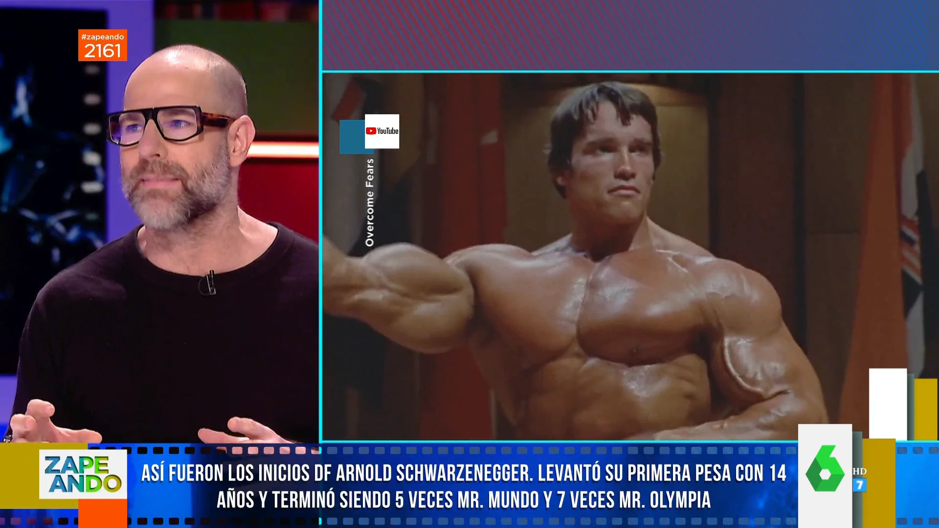 Alberto Rey descubre la dura infancia de Arnold Schwarzenegger