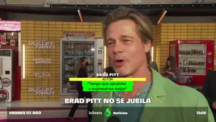 Hay Brad Pitt para rato: el actor desmiente los rumores sobre su jubilación