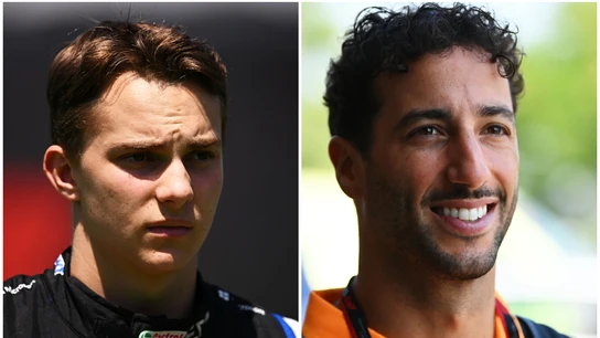 Oscar Piastri y Daniel Ricciardo Oscar Piastri y Daniel Ricciardo
